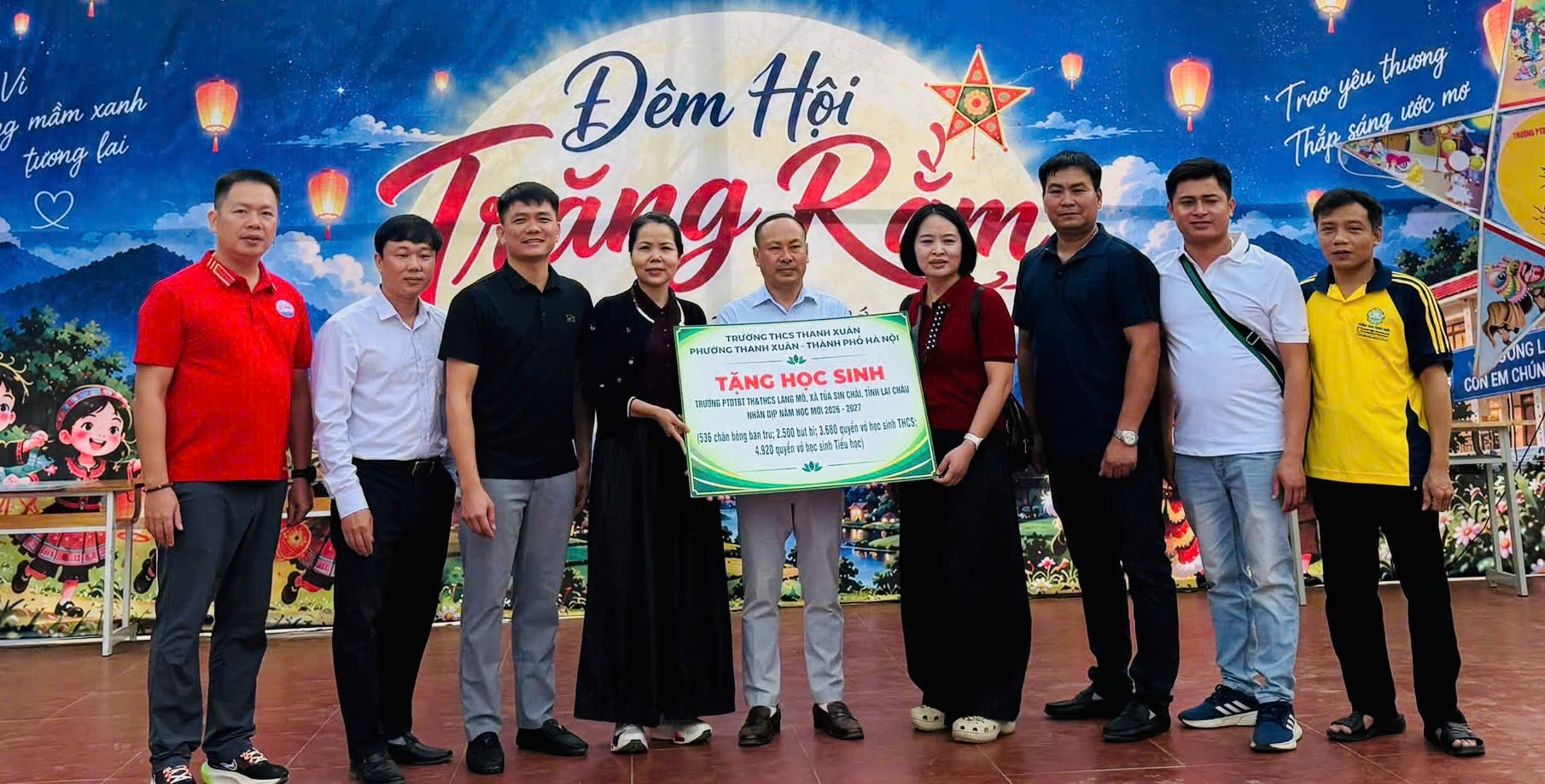 Hành trình lan tỏa yêu thương đến học sinh DTTS 