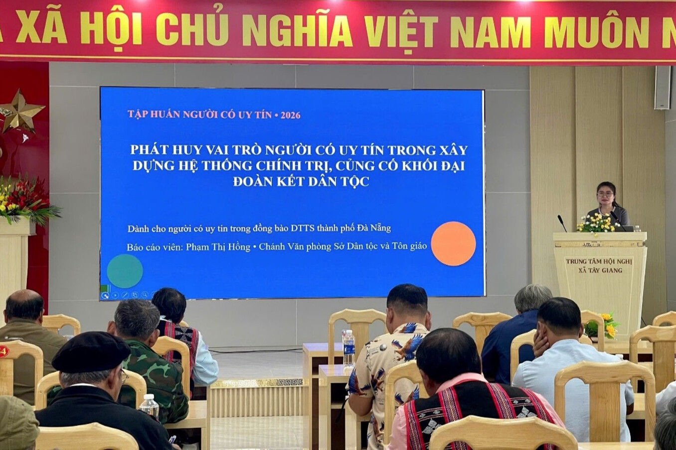 Đà Nẵng bồi dưỡng kiến thức cho Người có uy tín 
