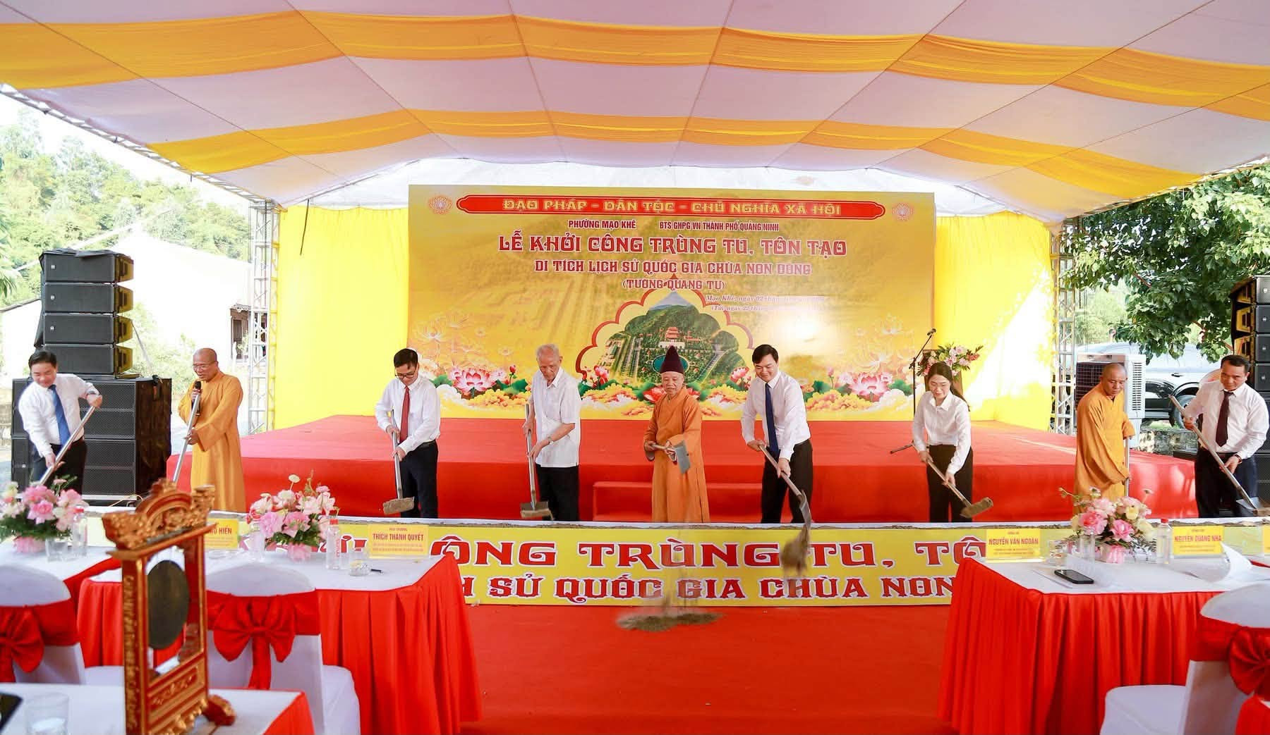 35 tỷ đồng trùng tu Di tích lịch sử Quốc gia chùa Non Đông 