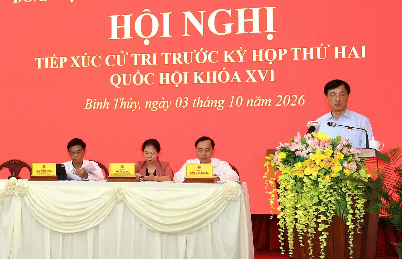 Cử tri Cần Thơ kiến nghị hoàn thiện cơ chế, chính sách và hạ tầng phát triển thành phố