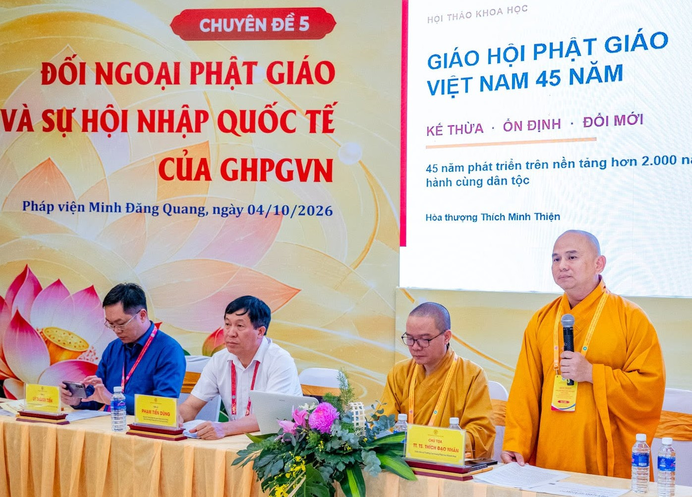 Giáo hội Phật giáo Việt Nam: Dấu ấn đối ngoại trên hành trình hội nhập