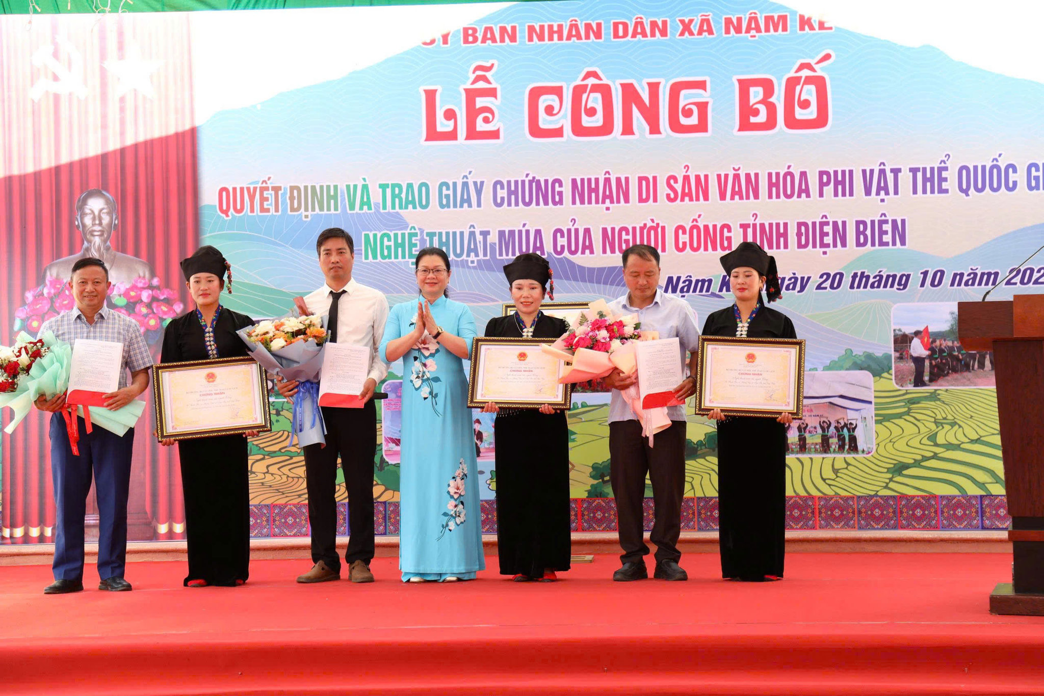 Múa truyền thống người Cống được ghi danh di sản quốc gia 