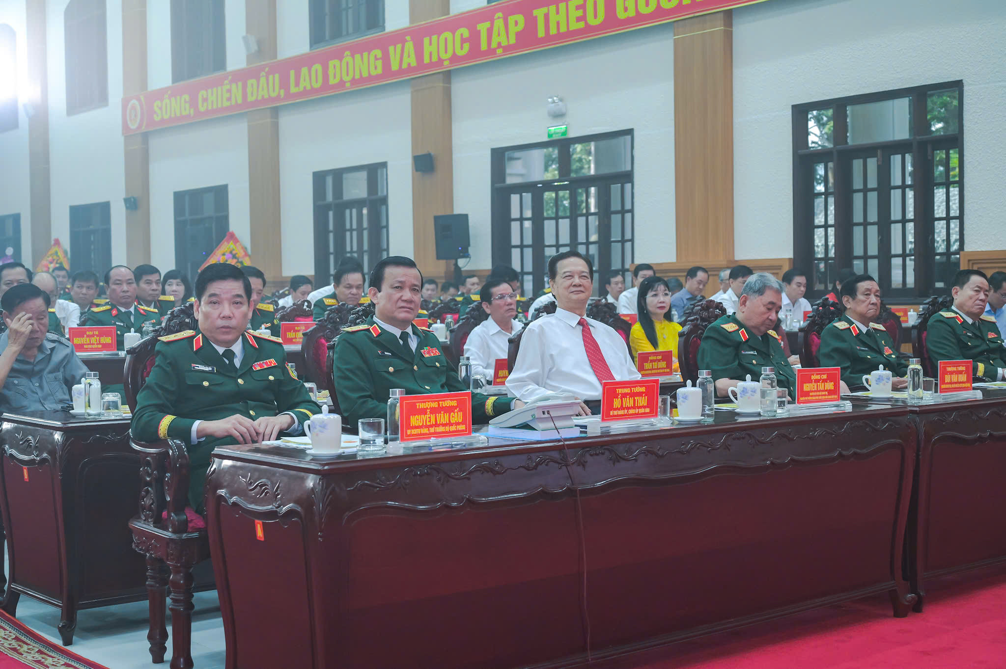 Các đại biểu Trung ương và đại phương tham dự buổi lễ kỷ niệm. Ảnh: Hữu Tài