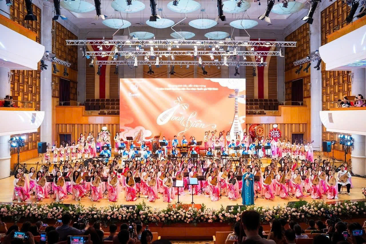 Cuộc thi Độc tấu và Hòa tấu nhạc cụ dân tộc toàn quốc 2026 tôn vinh âm nhạc truyền thống, khuyến khích sáng tạo và phát huy bản sắc văn hóa Việt Nam. Ảnh: CTTĐT Bộ Văn hóa