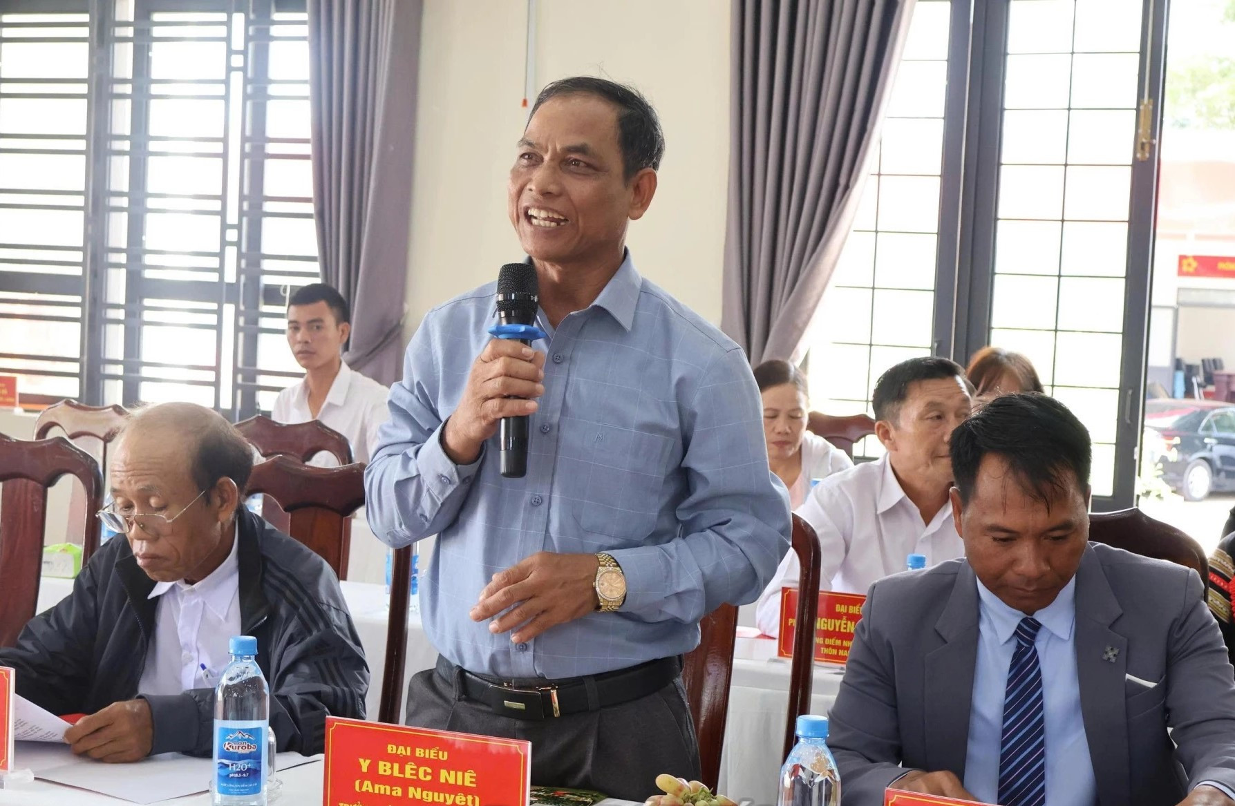 Già làng, Người có uy tín, chức sắc, chức việc tâm tư, nguyện vọng và ý kiến đóng tại hội nghị