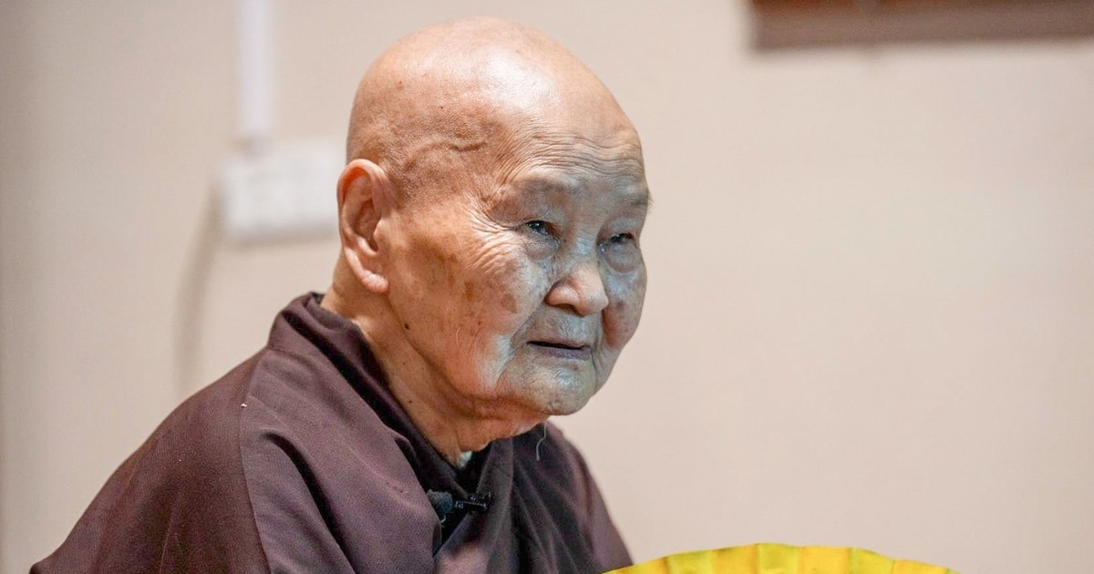 Ni trưởng Thích Đàm Chính trụ trì chùa Tiêu Sơn viên tịch ở tuổi 99