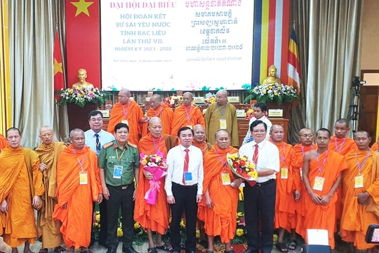 Bạc Liêu: Đại hội, Đại biểu Hội Đoàn kết sư sãi yêu nước tỉnh lần thứ VII, nhiệm kỳ 2023 - 2028
