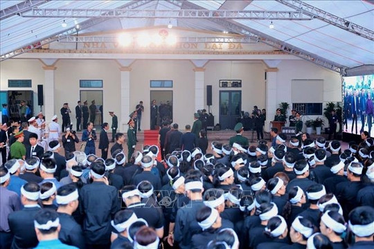 Quốc tang Tổng Bí thư Nguyễn Phú Trọng: Lễ viếng tại xã Đông Hội, huyện Đông Anh