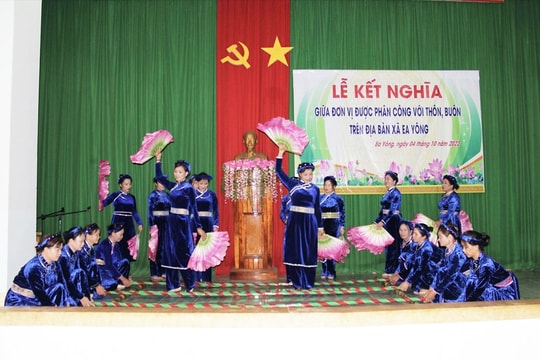 Krông Pắc (Đắk Lắk): Hơn 20 tỷ đồng hỗ trợ thôn, buôn đồng bào DTTS từ công tác kết nghĩa
