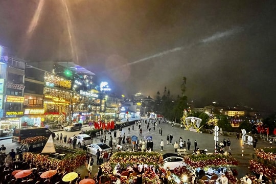 Gần 200 nghìn lượt khách đến với Lào Cai trong kỳ nghỉ lễ