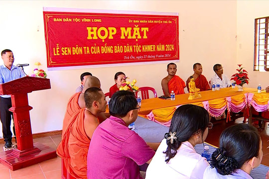 Vĩnh Long: Đồng bào dân tộc Khmer được nghỉ Lễ Sen Dolta 3 ngày