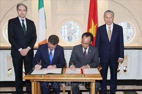 Tuyên bố chung về tăng cường quan hệ đối tác giữa Việt Nam và Ireland