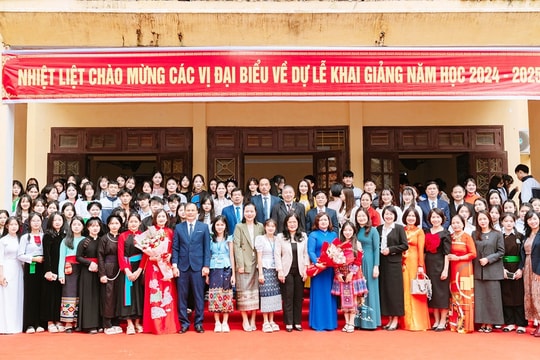 Trường Hữu Nghị T78 khai giảng năm học mới