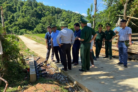 Đầu tư công trình nước sinh hoạt từ Chương trình MTQG 1719:  “Giải khát” cho người dân miền núi Nghệ An