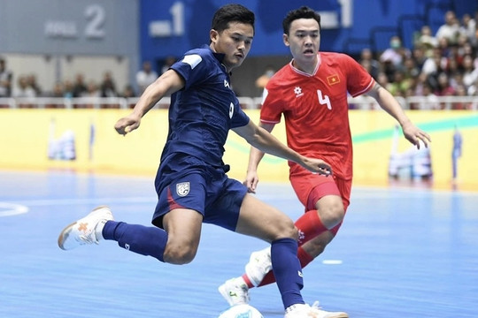 Futsal Việt Nam tạo lên địa chấn để bước vào trận chung kết  giải Futsal Đông Nam Á 2024