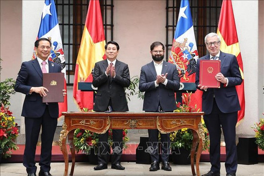 Tuyên bố chung giữa nước Cộng hòa Chile và nước Cộng hoà Xã hội Chủ nghĩa Việt Nam