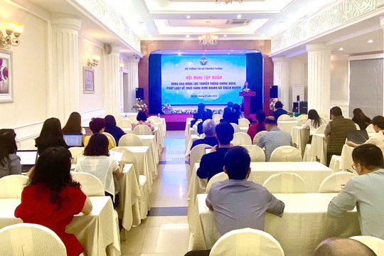Nâng cao năng lực truyền thông chính sách về thực hành kinh doanh có trách nhiệm cho phóng viên, biên tập viên