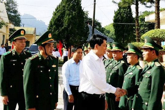 Cán bộ, chiến sĩ Biên phòng cần tham mưu đúng, trúng, xử lý chính xác các tình huống