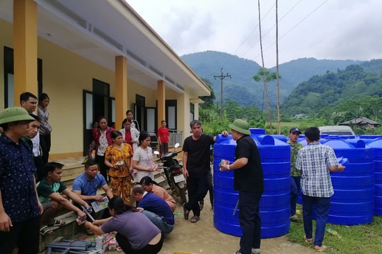 Mai Châu (Hòa Bình): Quan tâm hỗ trợ nước sinh hoạt cho đồng bào DTTS