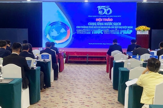 TP. Hồ Chí Minh: Tìm giải pháp cung ứng nước sạch cho các đô thị