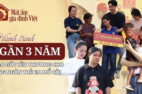 Mái ấm gia đình Việt: Chinh phục triệu trái tim khán giả