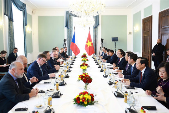 Tuyên bố chung về việc nâng cấp quan hệ lên Đối tác Chiến lược giữa Việt Nam và Czech