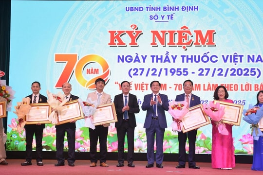 Bình Định vinh danh Thầy thuốc Nhân dân, Thầy thuốc Ưu tú