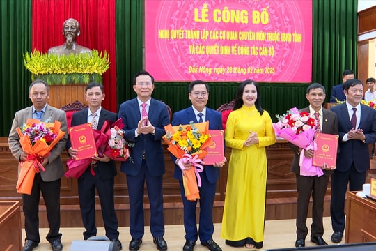 Bổ nhiệm Giám đốc Sở Dân tộc và Tôn giáo tỉnh Đắk Nông