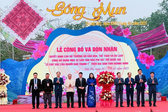 Hải Hà (Quảng Ninh): Công bố Di sản văn hóa phi vật thể quốc gia “Lễ cấp sắc người Dao Thanh Y”