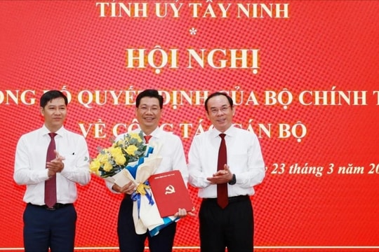 Chuẩn y ông Nguyễn Mạnh Hùng giữ chức Bí thư Tỉnh ủy Tây Ninh