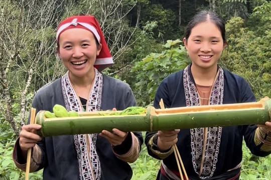 Hai nhà sáng tạo nội dung người Dao đỏ hút triệu view với các video cuộc sống vùng cao