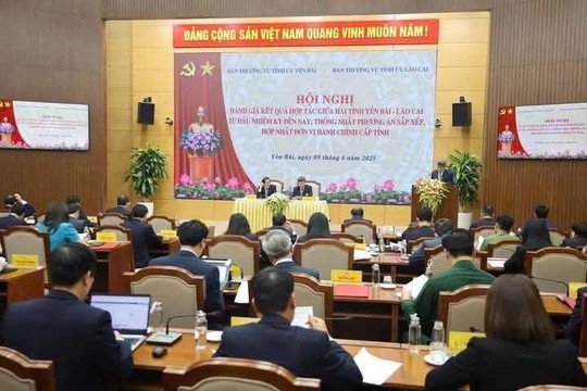 Thành lập Ban Chỉ đạo và Tổ giúp việc thực hiện hợp nhất tỉnh Yên Bái và tỉnh Lào Cai