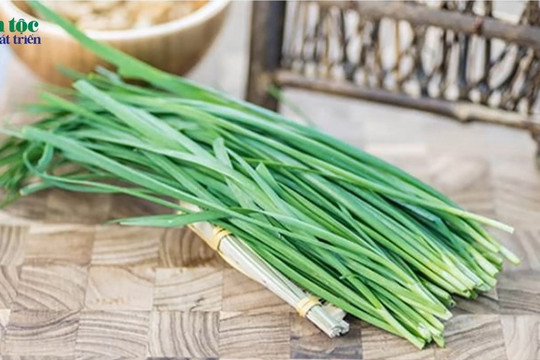 Tác dụng của lá hẹ với sức khỏe