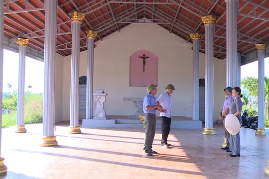 Đồng bào công giáo xứ Thanh chung nhịp sống, chung niềm tin