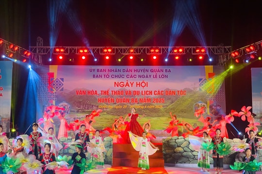 Hà Giang: Sôi nổi Ngày hội Văn hóa, Thể thao và Du lịch các dân tộc huyện Quản Bạ năm 2025