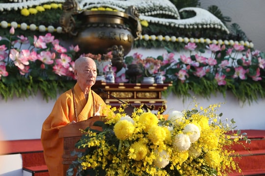 Đại lễ Phật đản 2025: “Đoàn kết và bao dung là 2 yếu tố cốt lõi để phát triển quốc gia, dân tộc”