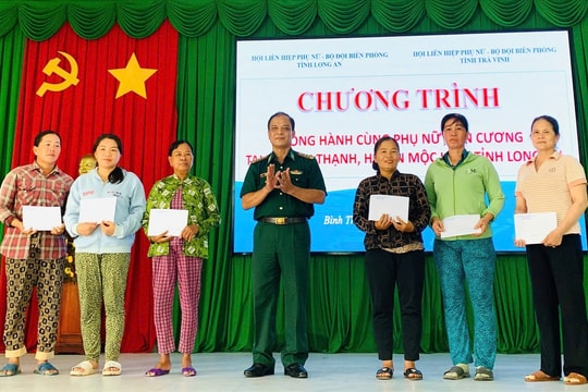 Ý nghĩa Chương trình “Đồng hành cùng phụ nữ biên cương” tại xã biên giới của Long An