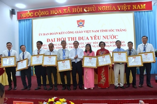 Sóc Trăng: Đồng bào công giáo tích cực tham gia thực hiện các phong trào thi đua yêu nước