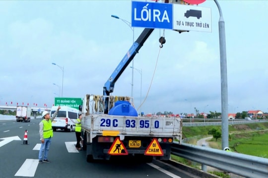 Quảng Ninh: Đảm bảo an toàn giao thông trên cao tốc trong mùa mưa bão