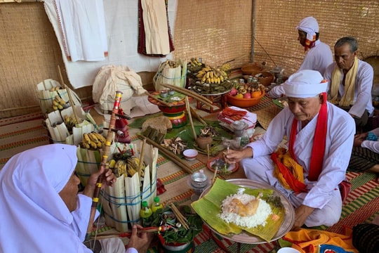 Lễ tế trâu trên đền tháp Po Klong Garai