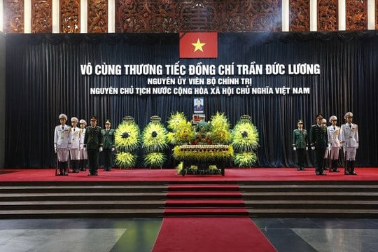 Lễ Quốc tang nguyên Chủ tịch nước Trần Đức Lương