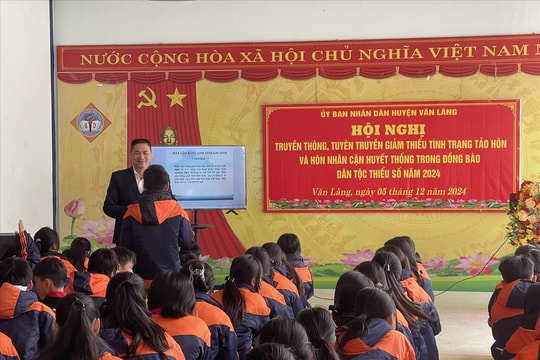 Văn Lãng (Lạng Sơn): Chương trình MTQG 1719 góp phần xóa bỏ tình trạng tảo hôn và hôn nhân cận huyết thống