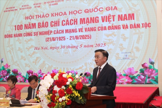 Hành trình 100 năm báo chí cách mạng đồng hành cùng sự nghiệp cách mạng vẻ vang của Đảng và dân tộc