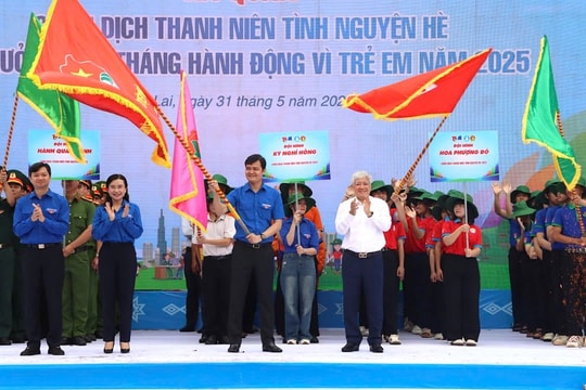 Ra quân Chiến dịch Thanh niên tình nguyện hè năm 2025 tại Gia Lai