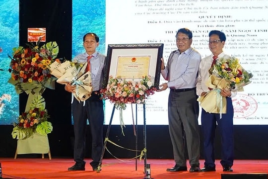 Công bố “Tri thức dân gian về Sâm Ngọc Linh” là Di sản văn hóa phi vật thể quốc gia