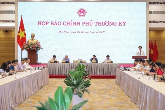 Họp báo Chính phủ thường kỳ tháng 5 năm 2025