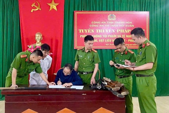 Thanh Hóa thu hồi gần 700 khẩu súng các loại