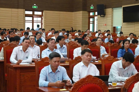 Bình Định: Làm việc với cán bộ chủ chốt 58 xã, phường mới sau sáp nhập