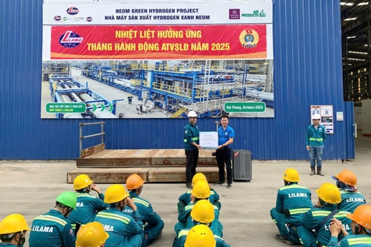 Công đoàn Tổng công ty Lắp máy Việt Nam: Tặng 600 suất quà tới người lao động nhân dịp Tháng Công nhân năm 2025