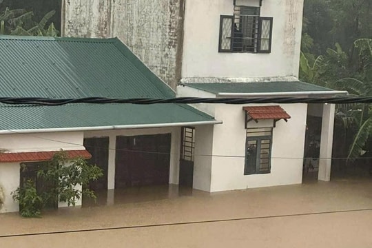 Quảng Nam: Hơn 700 ngôi nhà và 6.000ha lúa, hoa màu bị ngập nước